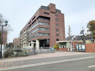 松山大学様まで1100m