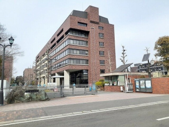 松山大学様まで1100m