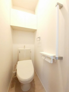 トイレもきれいです