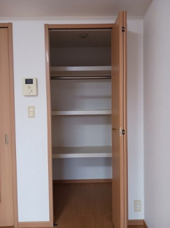 十分な収納スペースがあります