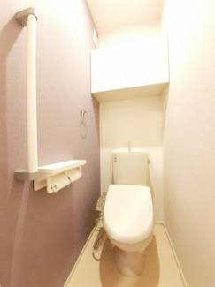 トイレもきれいです