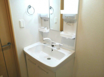 広い洗面スペース