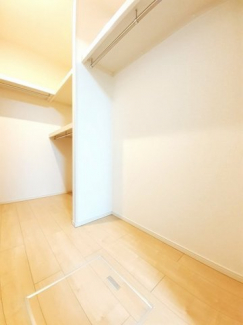 大きなスペースがあり、収納には困りません