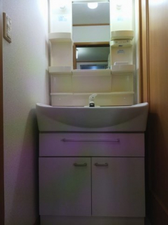 広い洗面スペース