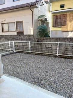 お庭で自由な時間を過ごせます