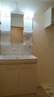 広い洗面スペース