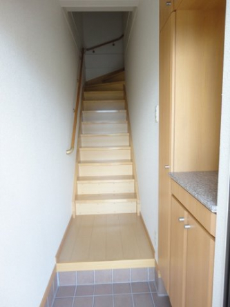 ゆったりとした玄関です