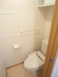 トイレもきれいです