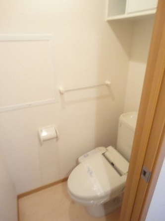 トイレもきれいです