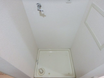 洗濯機置場です