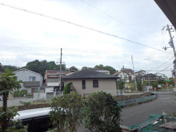 バルコニーからの景色です