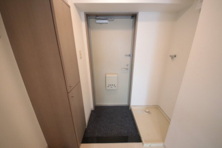 ゆったりとした玄関です