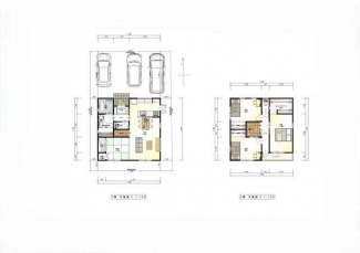 ４ＳＬＤＫの間取り図です