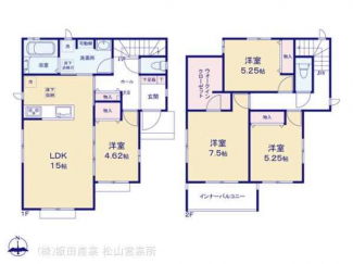 Ａ号棟　間取図
