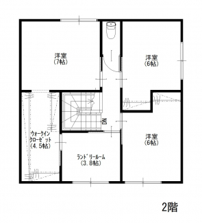 2階平面図