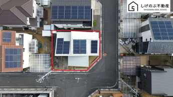 太陽光発電　5.1ｋW搭載！
ダイニングには床暖房あり♪
LDKは大きな吹抜けで開放的な空間！