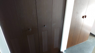 下駄箱と玄関収納　◎鍵は当社にあるのでスムーズに内覧出来ます