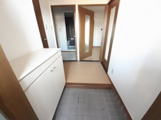 きれいな玄関です