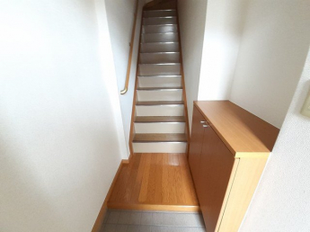 きれいな玄関です