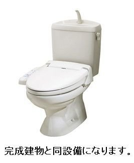 コンパクトで使いやすいトイレです