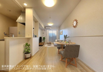 ゆったり過ごせるリビングです