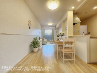 ゆったり過ごせるリビングです