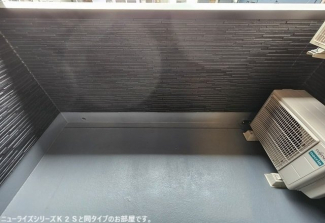 陽当たり良好なバルコニーです