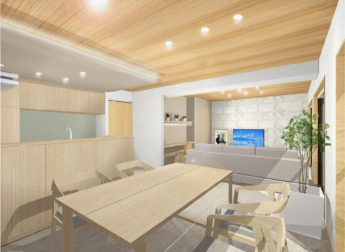 リフォーム後完成予想図　※実際とは多少異なる場合があります。