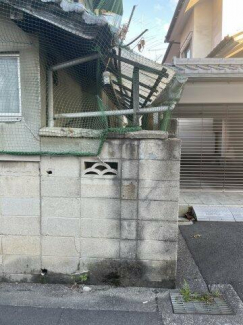 南側境界付近です