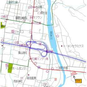 宍粟市山崎町須賀沢の事業用地の画像