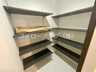 収納のためのスペースです