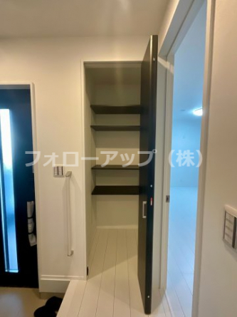 大きなスペースがあり、収納には困りません