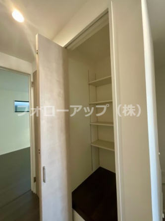 大きなスペースがあり、収納には困りません