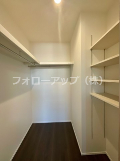 大きなスペースがあり、収納には困りません