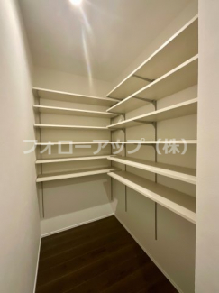 収納のためのスペースです