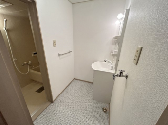 忙しい朝には欠かせない洗面所です