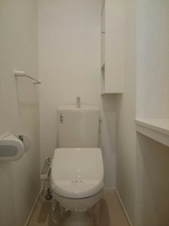 トイレもきれいです