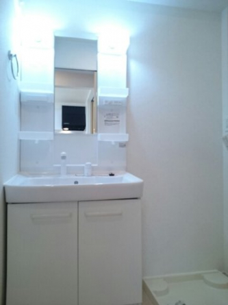 広い洗面スペース