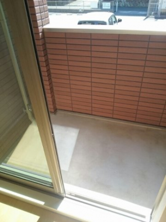 広々としたバルコニーです