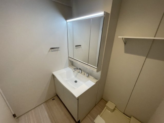 コンパクトで使いやすい洗面所