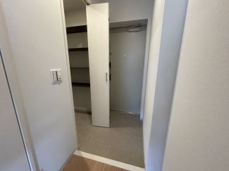 シンプルで使いやすい玄関です