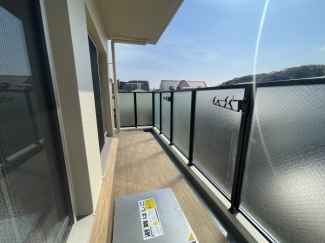 陽当たり良好なバルコニーです