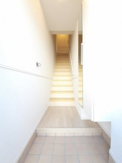 きれいな玄関です