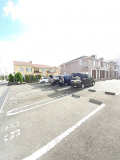 駐車場に車を止められます