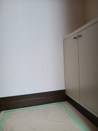 ゆったりとした玄関です