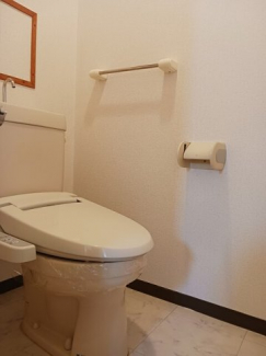 トイレもきれいです