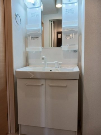 脱衣スペースもあります