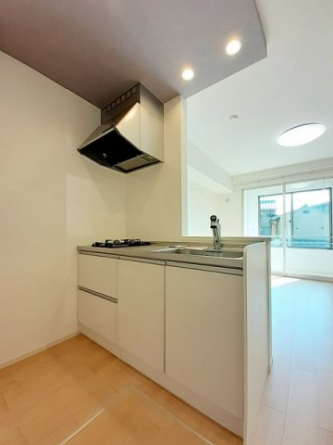 コンパクトなキッチンで掃除もラクラク