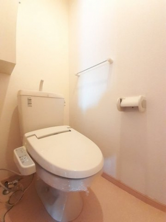 トイレもきれいです