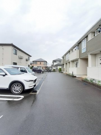 駐車スペースもあります